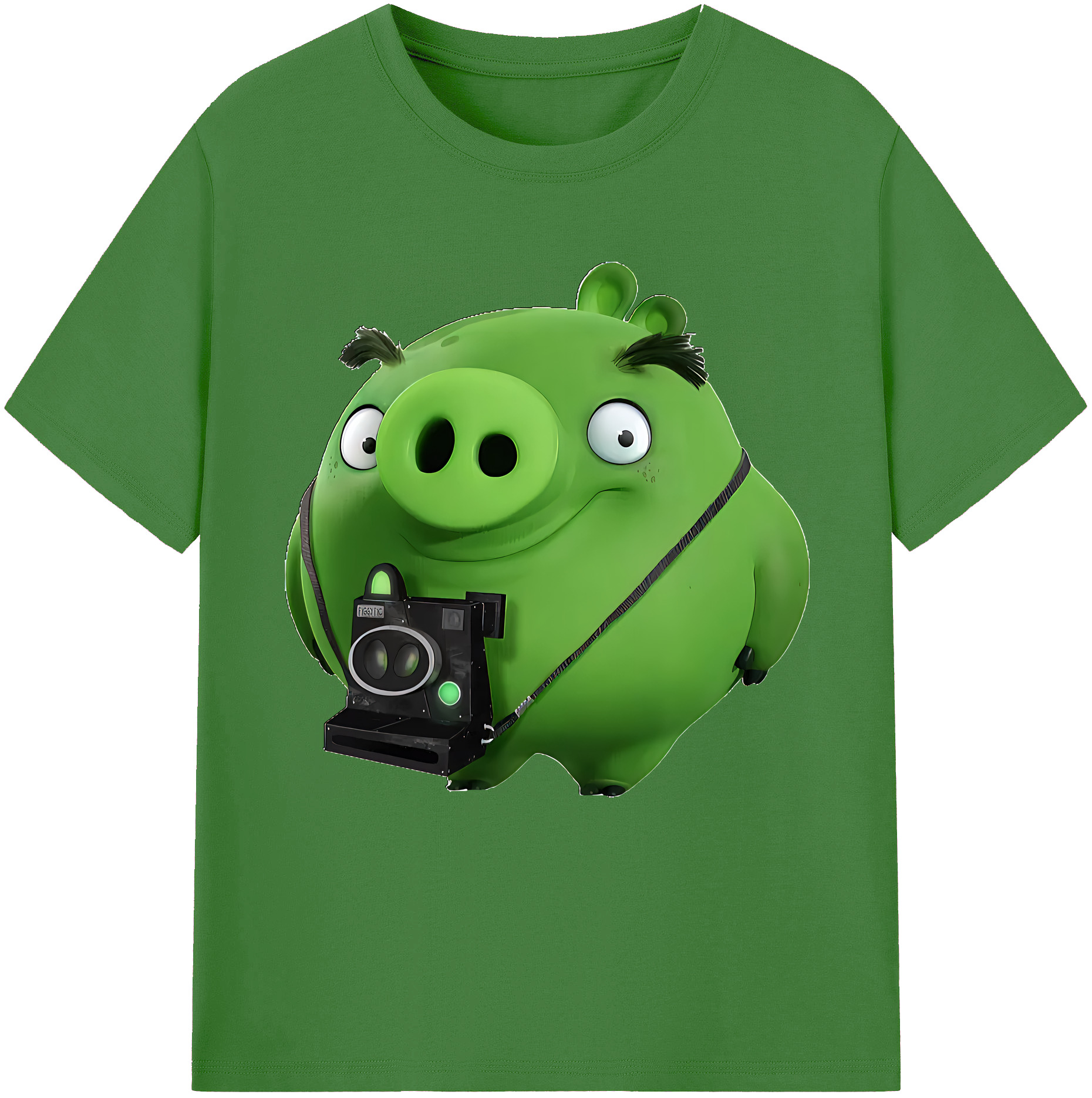 （画像用） Angry Birds アングリーバード レディースカジュアルプリントTシャツ（綿100％）